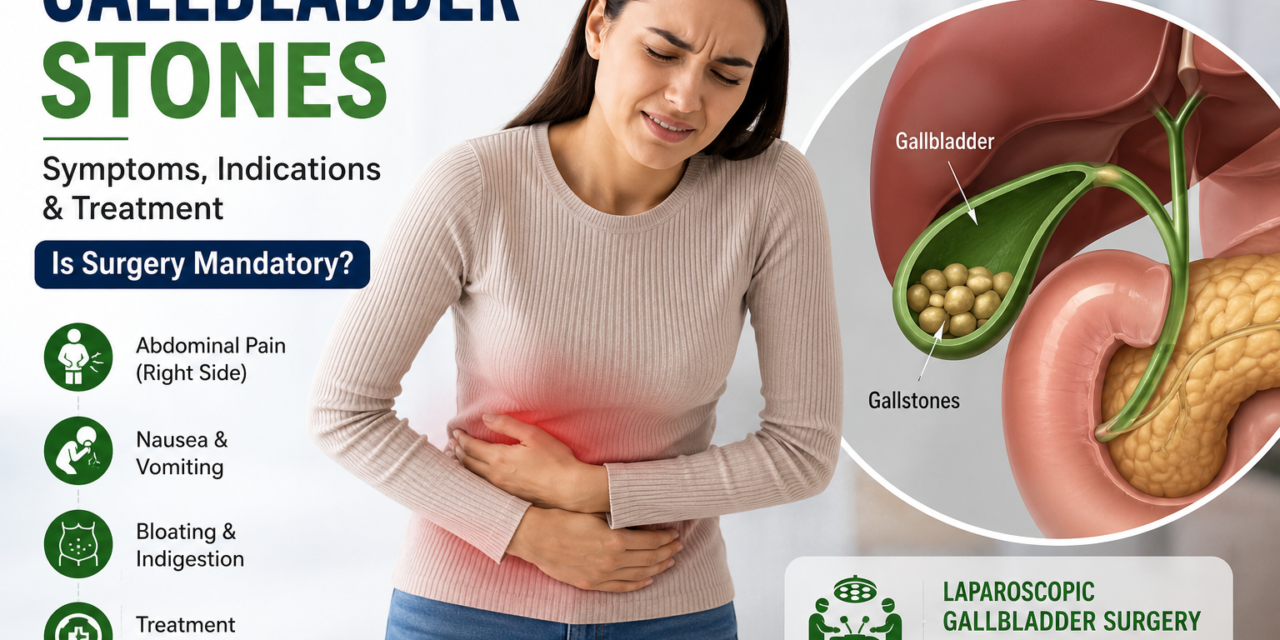 What Are the Indications of Gallbladder Stones? Is Surgery Mandatory?