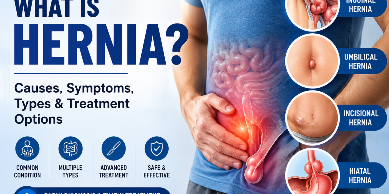 What is Hernia? Causes, Symptoms, Types & Treatment Options