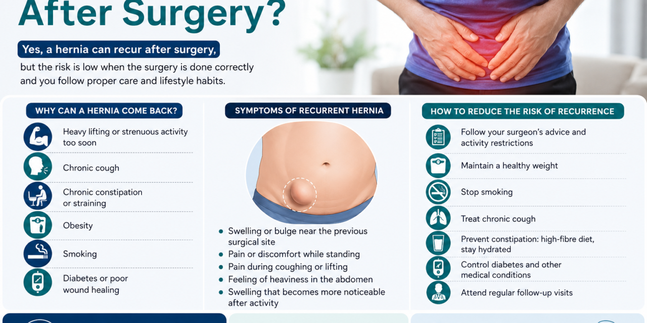 Can Hernia Recur After Surgery?